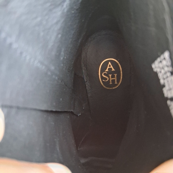 ASH Boy Biz Leather Studded Cowboy Boots Size 7 - Picture 8 of 13